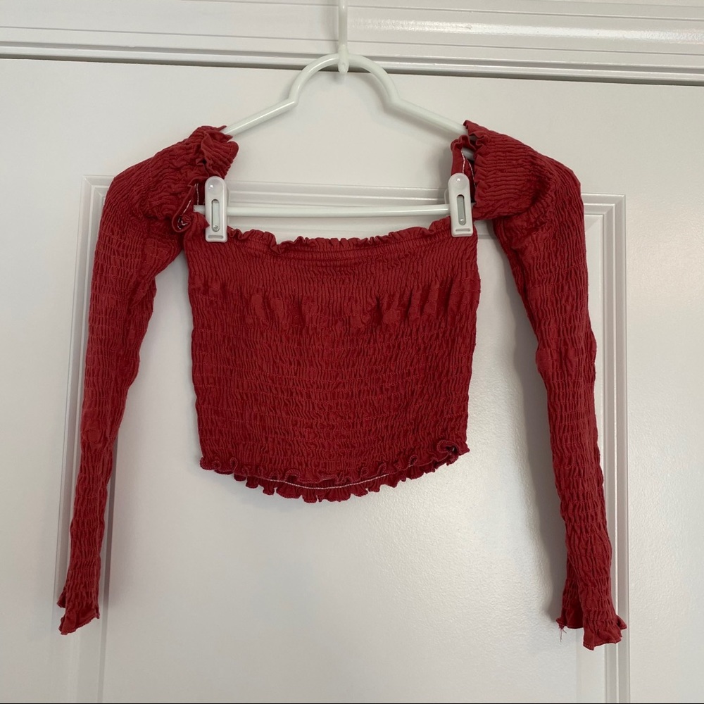 Out the Door Smock Top